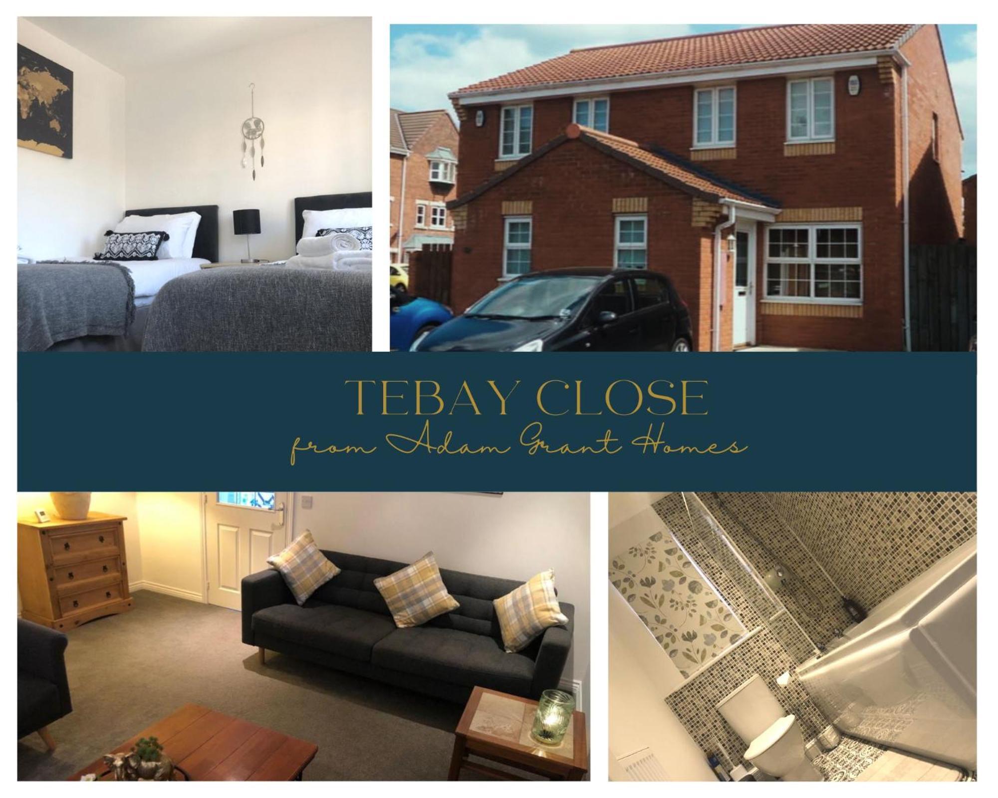 Perfectly Placed 3 Bed Home In A Peaceful Close Darlington  Exteriör bild